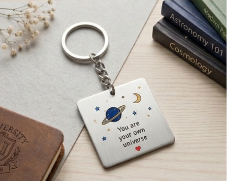 Premium metal key chain